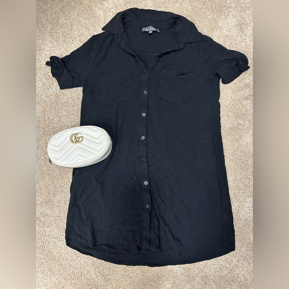 🖤 Black colored T shirt dress